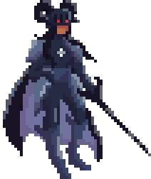 IUSTIA: A witch hunter.